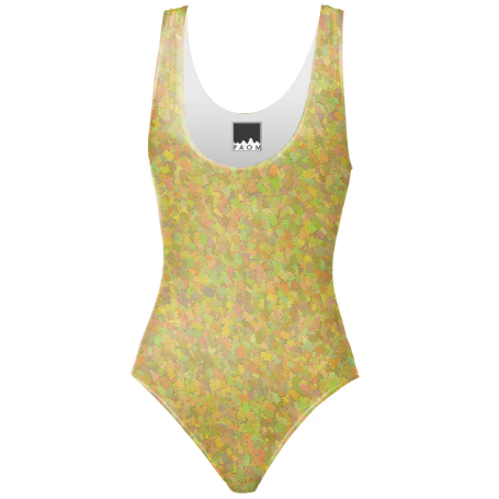 Painter - Yellow One Piece Swimsuit