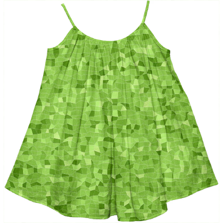 Green Apple Kids' Tent Dress