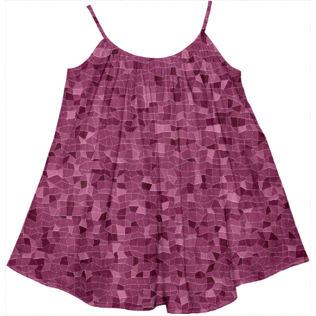 Raspberry Kids' Tent Dress