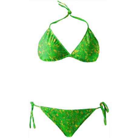 Painter - Green Bikini