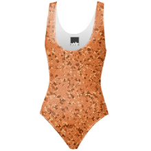 Pumpkin One Piece Swimsuit