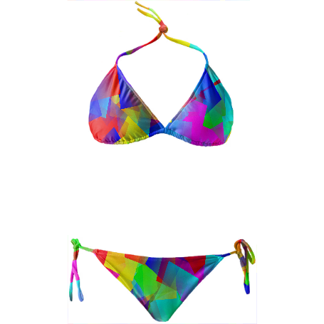 Bright Primary Bikini