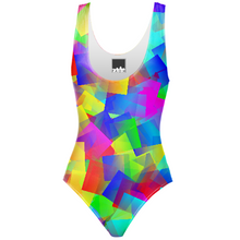 Bright Primary One Piece Swimsuit