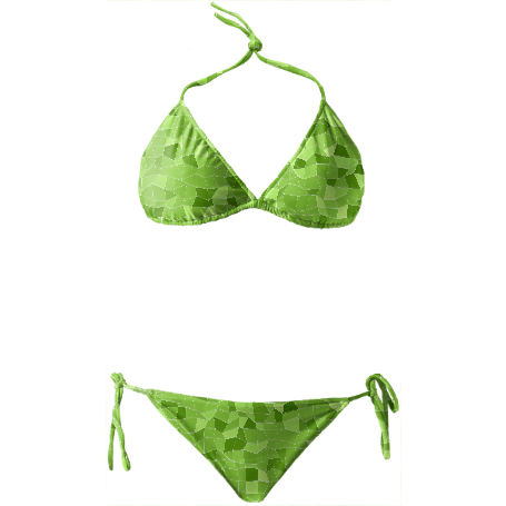 Green Apple Bikini